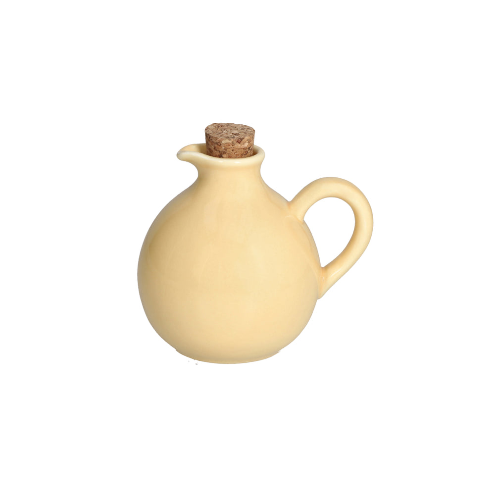 Aceitera de cerámica linda amarilla 240 ml