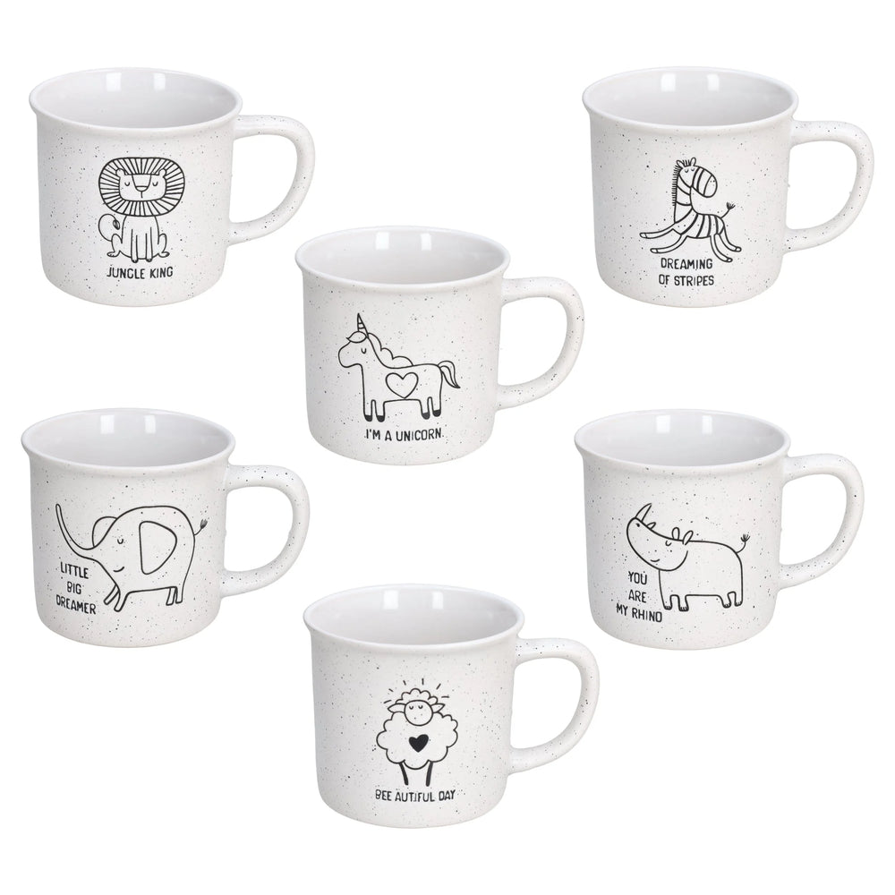 Set 6 tazas Little Funny Ones 300 ml mm