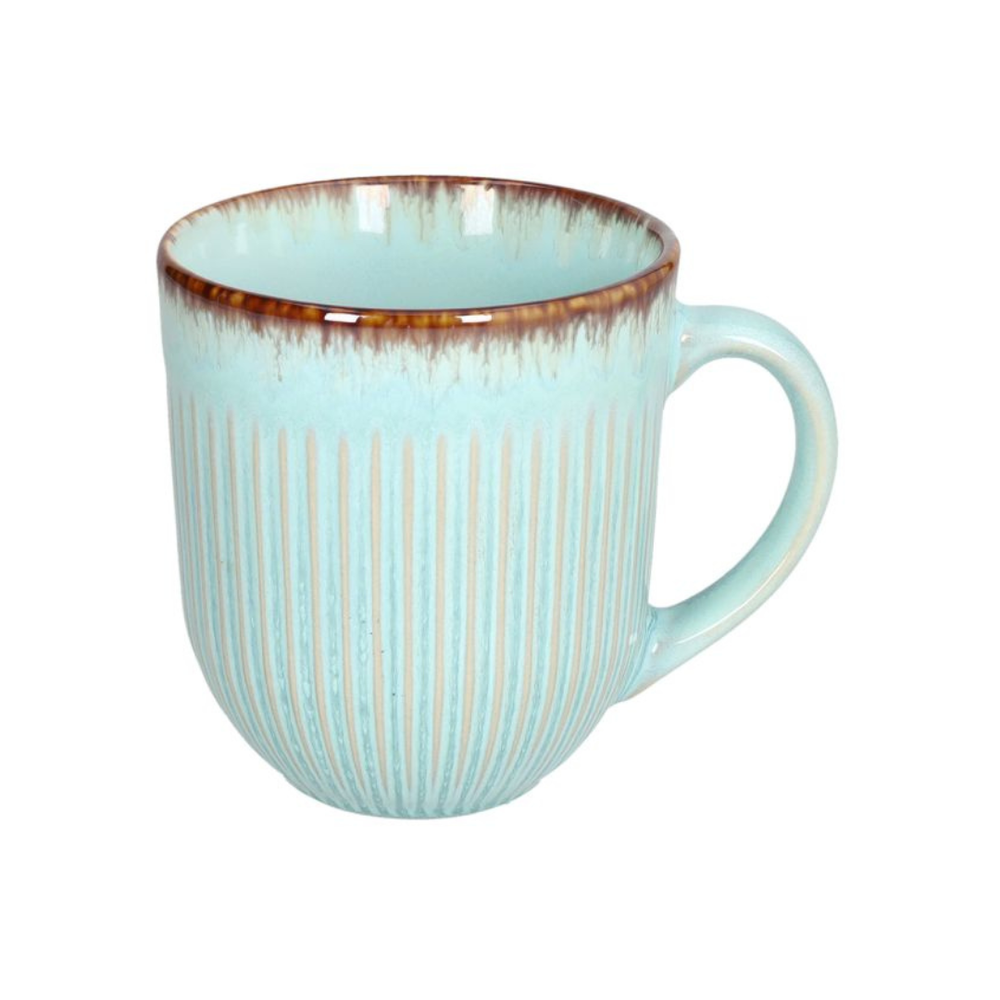Set 6 tazas turquesa Althea
