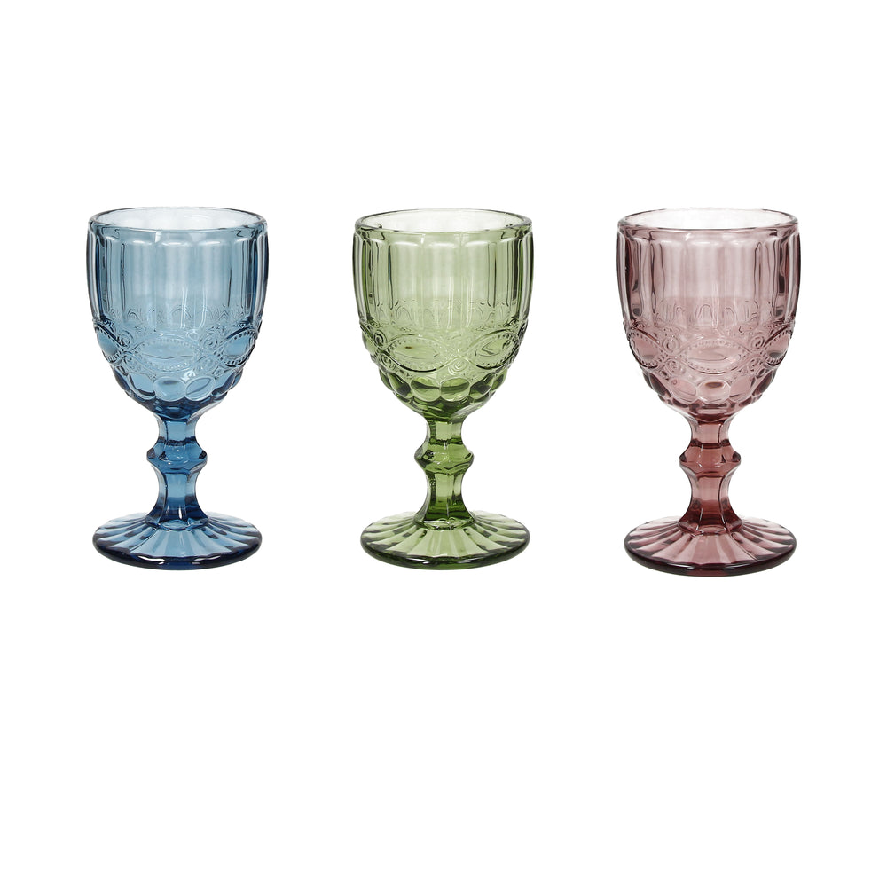 Set 3 copas madame colores 260 ml