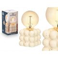 LAMPARA DECORATIVA CON BASE DE BOLAS