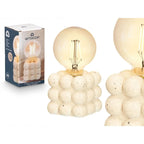 LAMPARA DECORATIVA CON BASE DE BOLAS