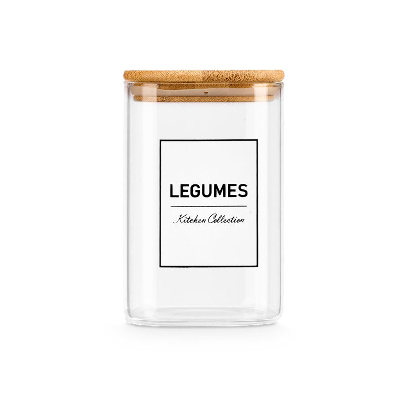 BOTE  DE BOROSILICATO PARA LEGUMBRES