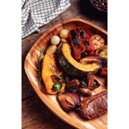 Bandeja de madera de teca Churrasco Premium 44x33 cm Tramontina