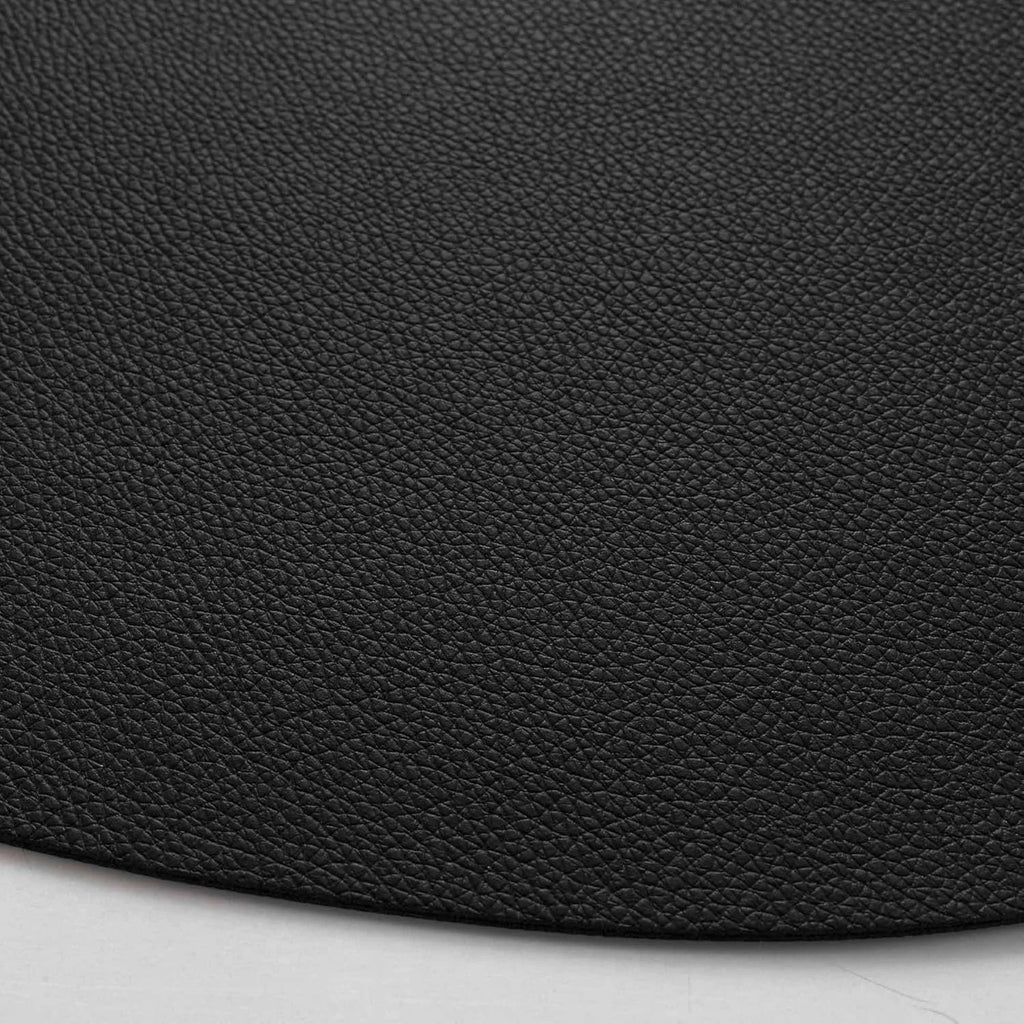 MANTEL INDIVIDUAL NEGRO FORMA PIEDRA