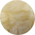 BAJO PLATO REDONDO DORADO CON RELIEVE