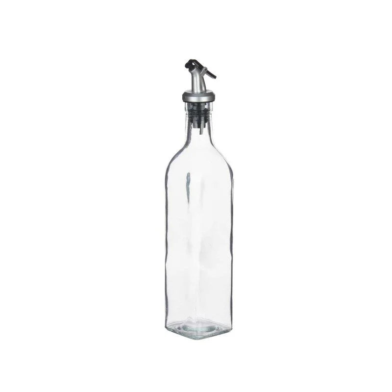 ACEITERA DE VIDRIO CON TAPÓN DOSIFICADOR 500 ML