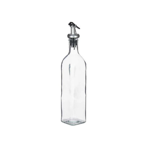 ACEITERA DE VIDRIO CON TAPÓN DOSIFICADOR 500 ML