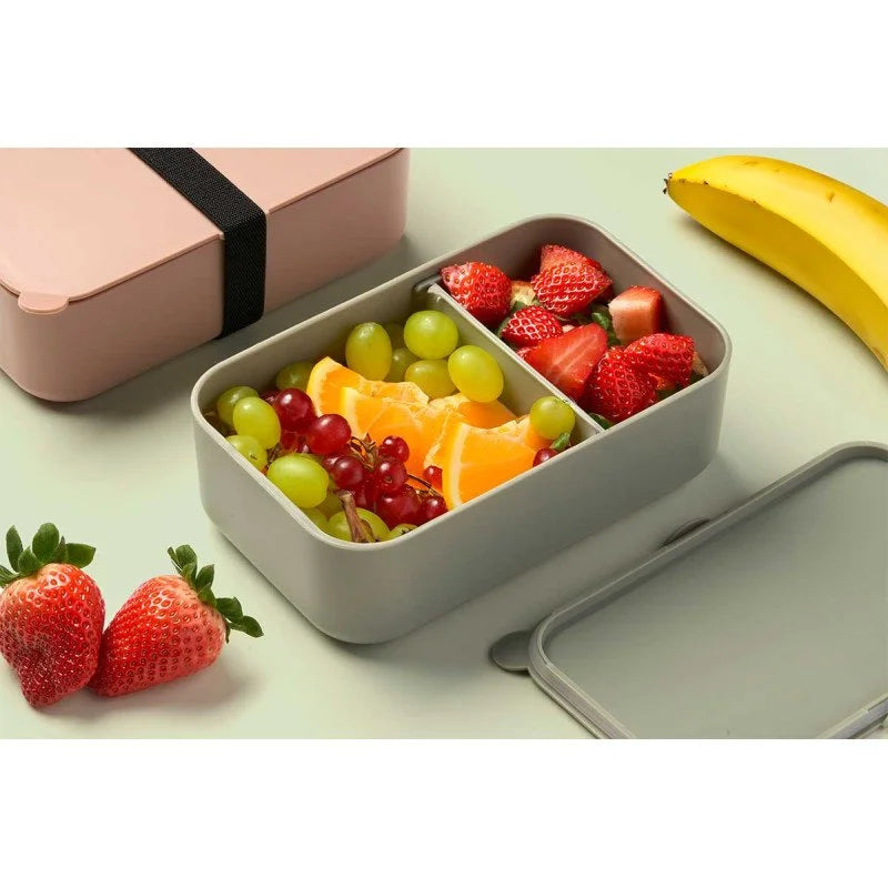 TUPPER PARA MERIENDA CON BANDA ELÁSTICA (3 COLORES)