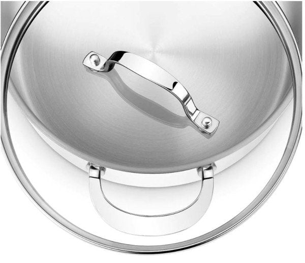 BATERÍA DE COCINA BRA DE ACERO INOXIDABLE 5 PIEZAS