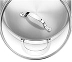 BATERÍA DE COCINA BRA DE ACERO INOXIDABLE 5 PIEZAS