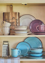 SET 6 TAZAS TURQUESA ALTHEA