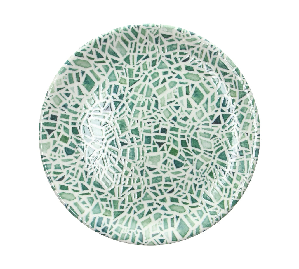 PLATO LLANO VERDE MOSAICO