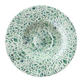 PLATO HONDO VERDE MOSAICO