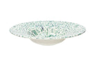 PLATO HONDO VERDE MOSAICO