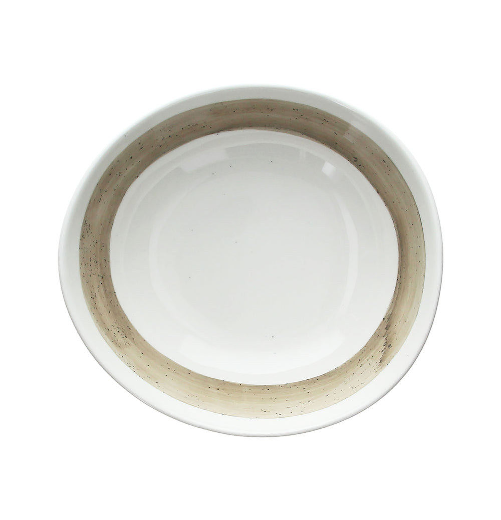 Ensaladera b-rush 23 cm gris