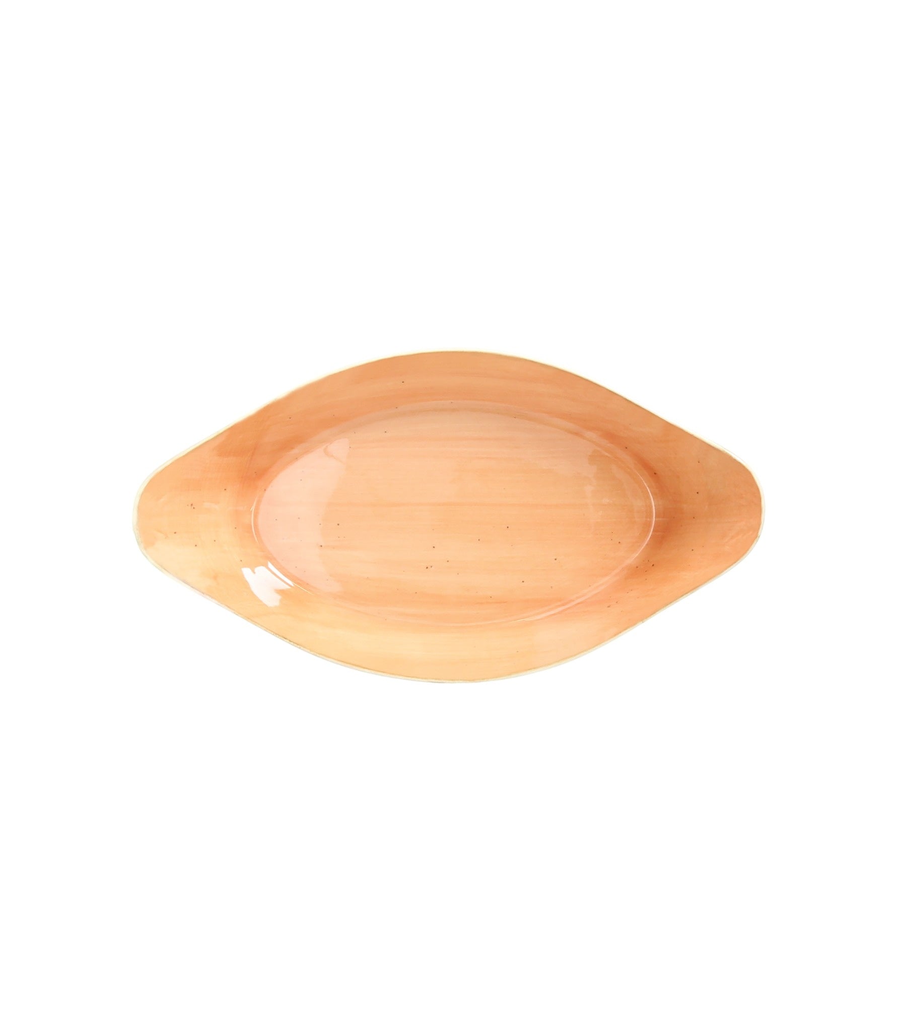 FUENTE DE HORNO OVAL B-RUSH 26 CM NARANJA