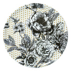 PLATO PIZZA CAMELIA FLORAL