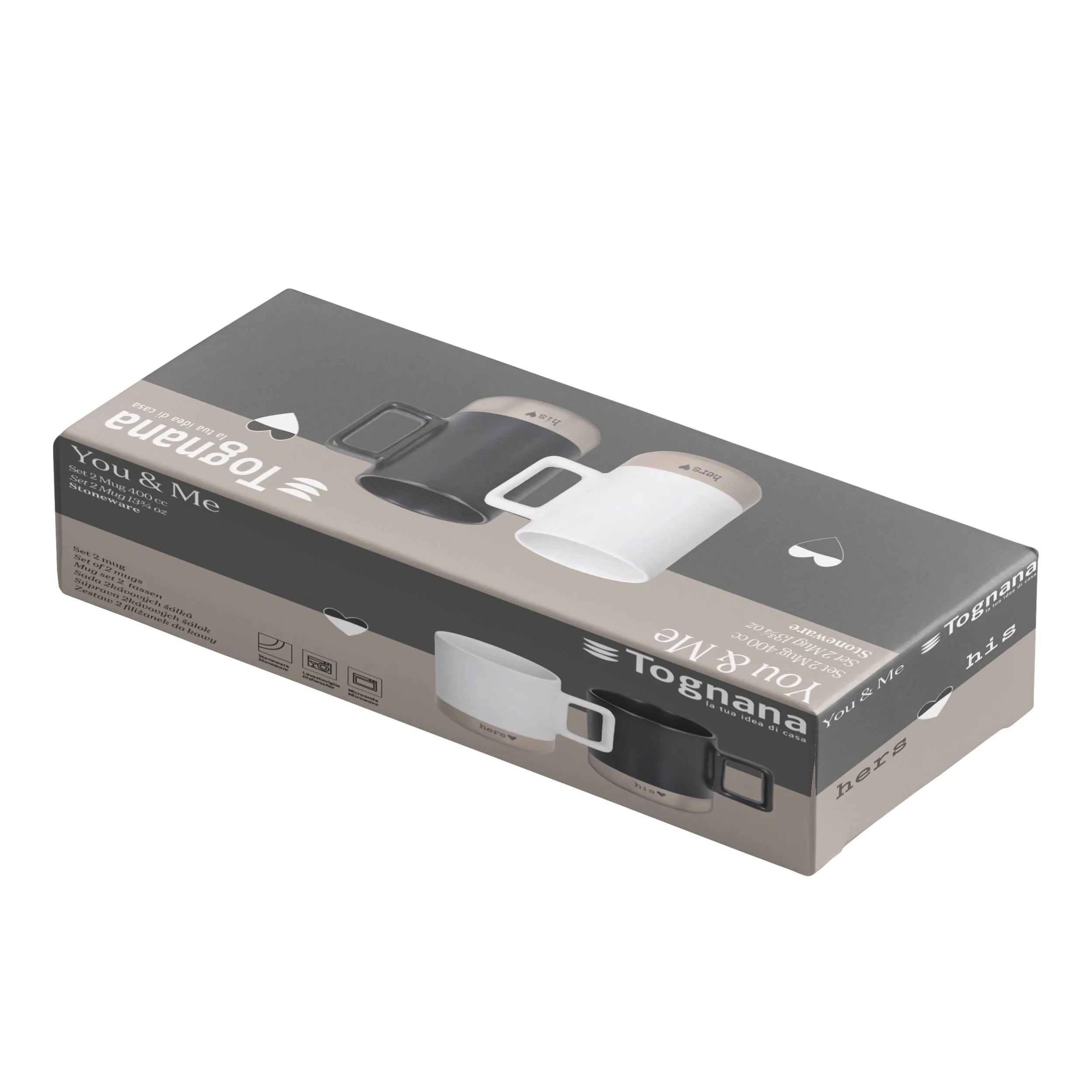 SET 2 TAZAS YOU&ME
