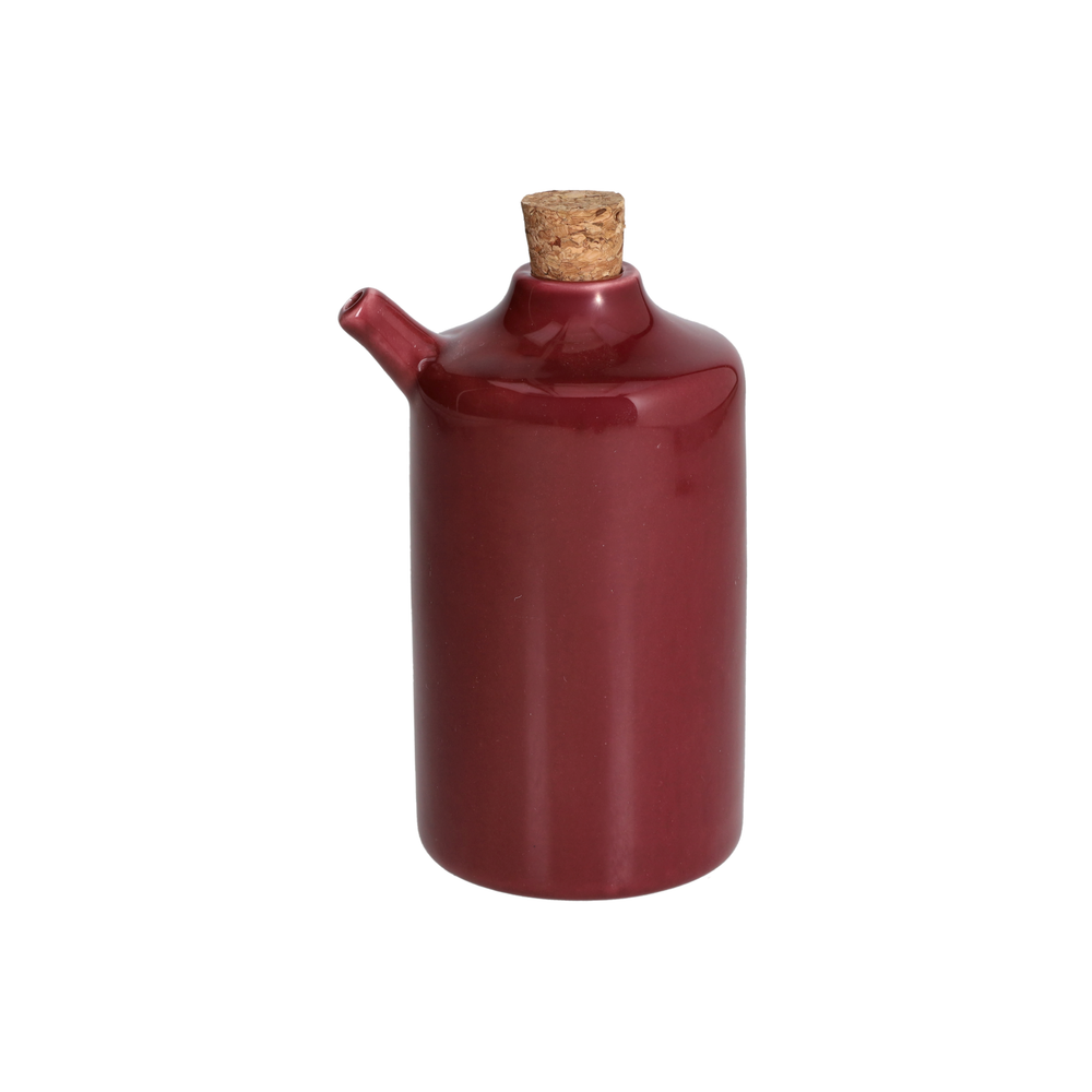 Aceitera de cerámica linda burdeos 300 ml