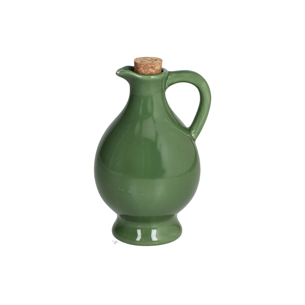 Aceitera de cerámica linda verde 250 ml