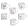 SET 6 TAZAS LITTLE FUNNY ONES 300 ML mm