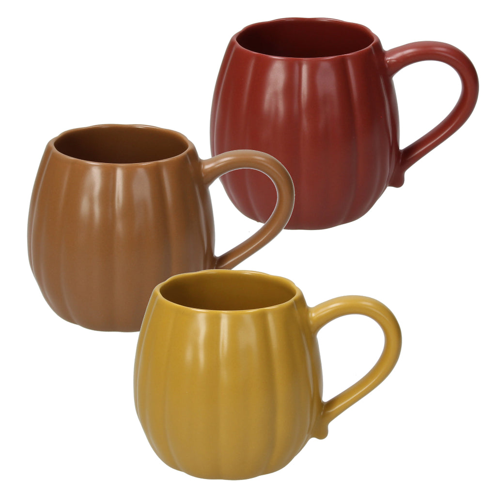SET 3 TAZAS CALABAZA