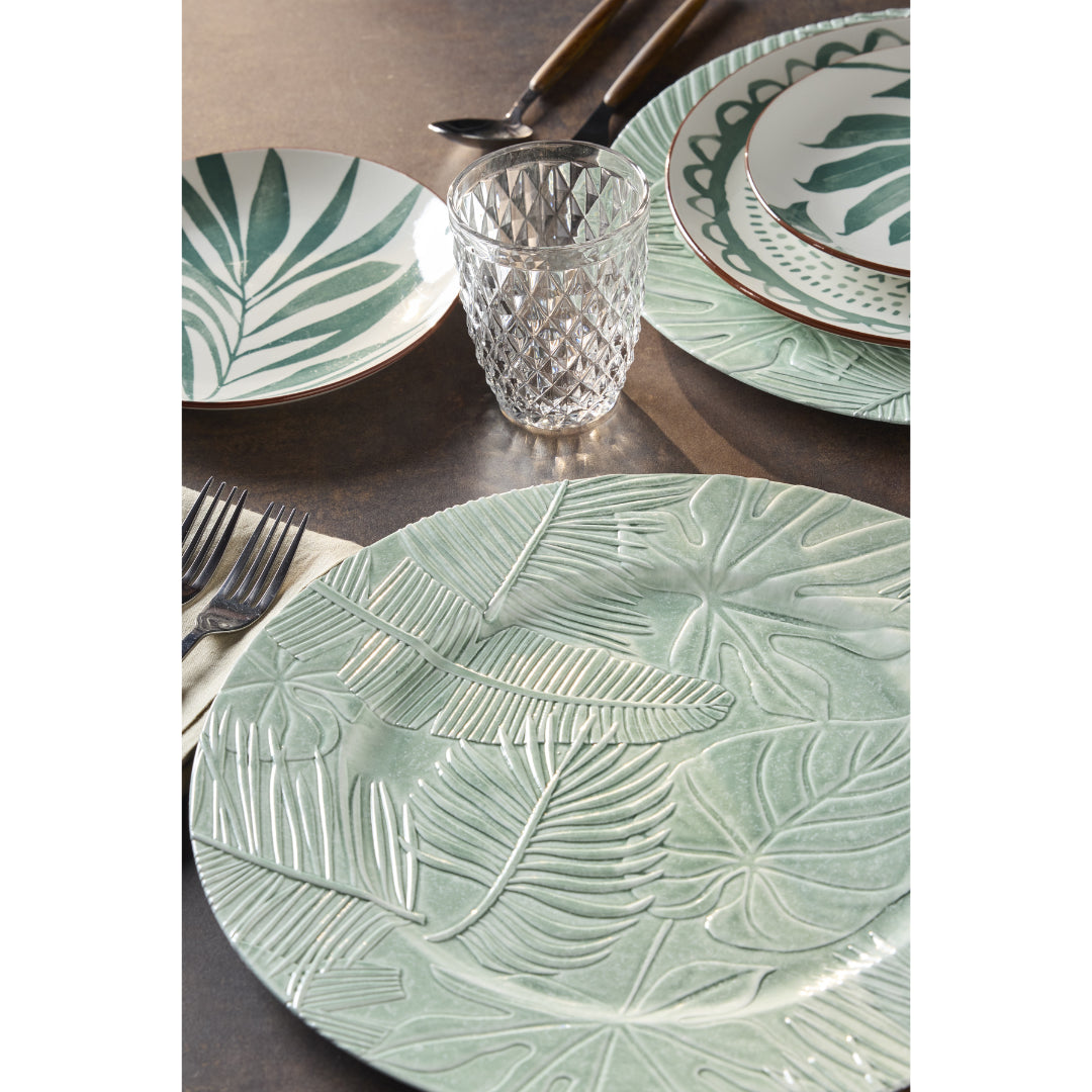BAJO PLATO VERDE TROPICAL