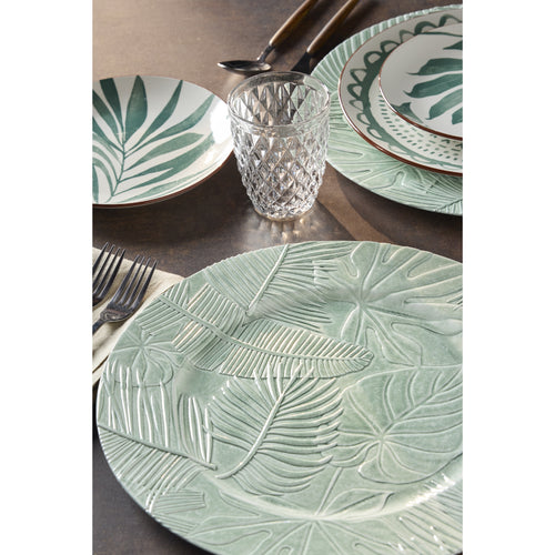 BAJO PLATO VERDE TROPICAL