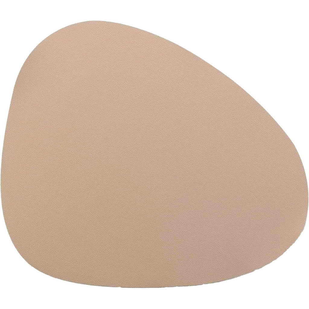 MANTEL INDIVIDUAL BEIGE FORMA PIEDRA