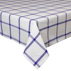 MANTEL PICNIC CUADROS AZUL