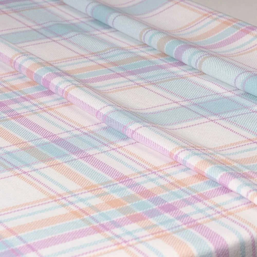 MANTEL CUADROS PASTEL