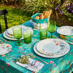 MANTEL VERDE FLORAL