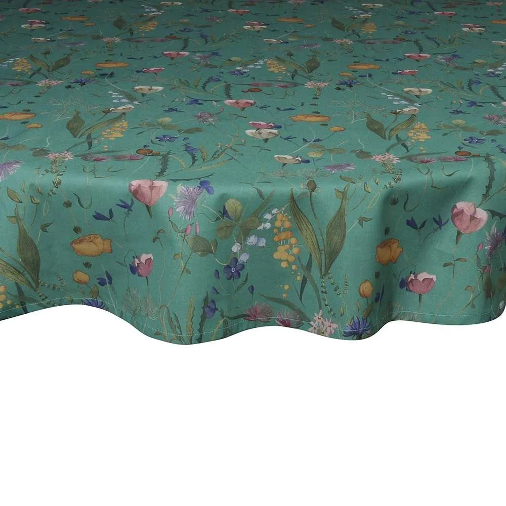 MANTEL VERDE FLORAL
