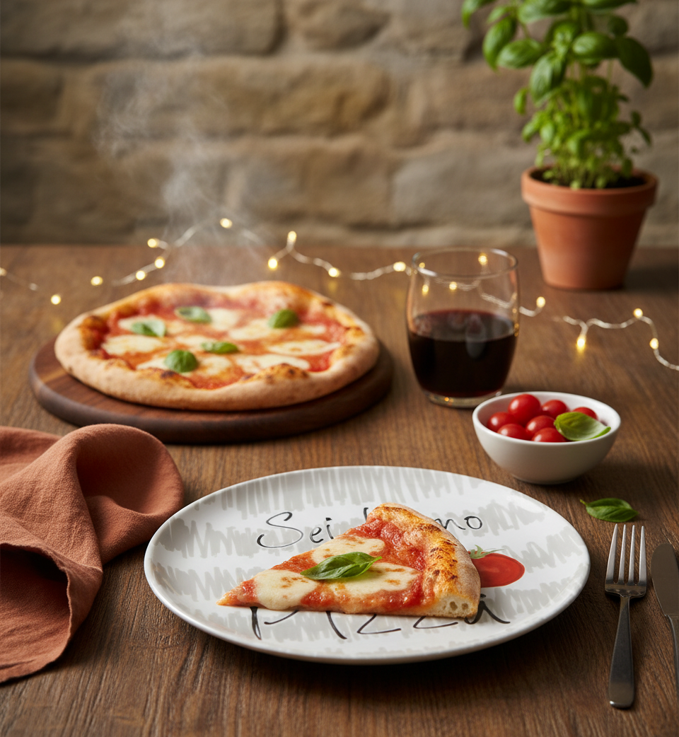 PLATO PARA PIZZA “SEI BUONO COME UNA PIZZA”