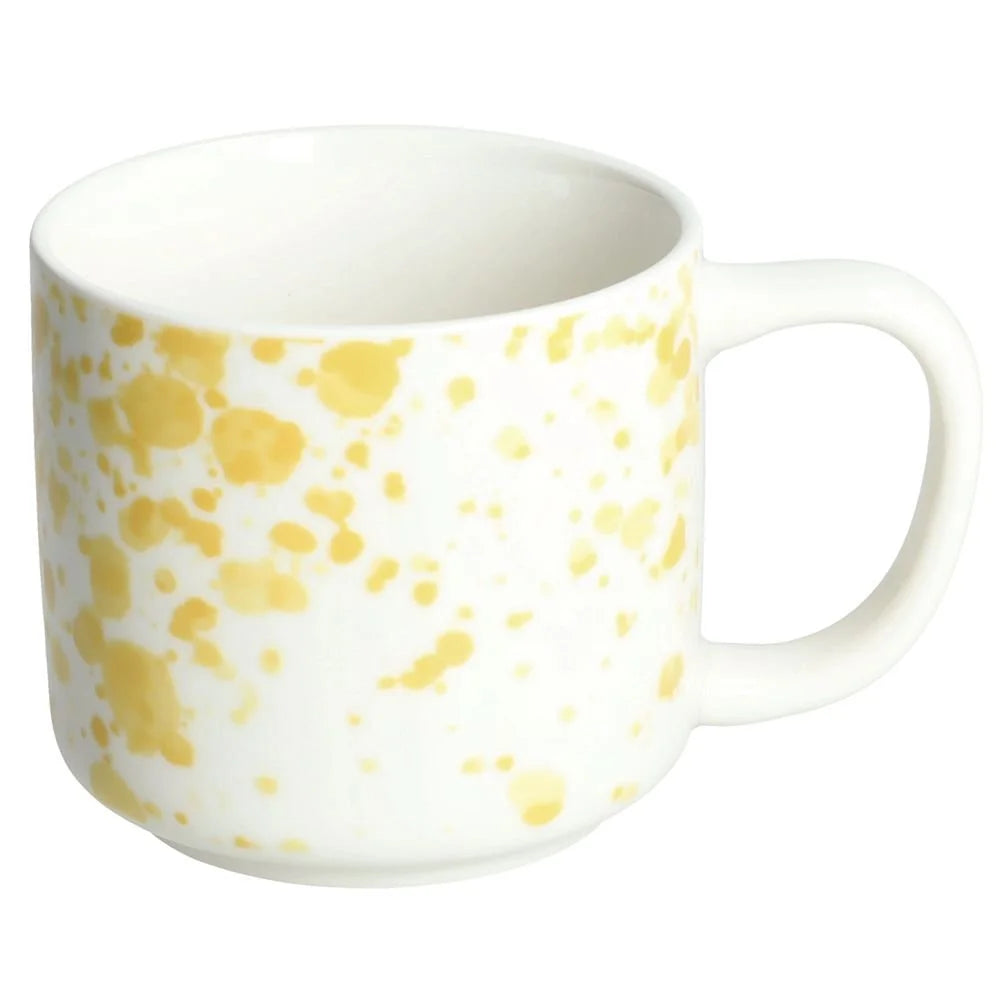 SET 6 TAZAS PUNTOS MULTICOLOR 380 CC