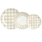 VAJILLA  CALEDONIA BEIGE 18 PIEZAS