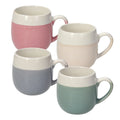 SET 4 TAZAS COLORES BON BON 320 ML
