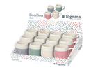 SET 4 TAZAS COLORES BON BON 320 ML