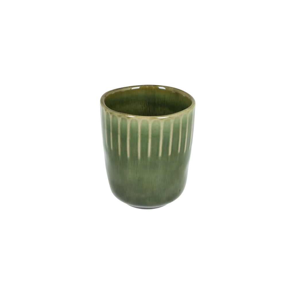 SET 6 VASOS VERDE CALYPSO
