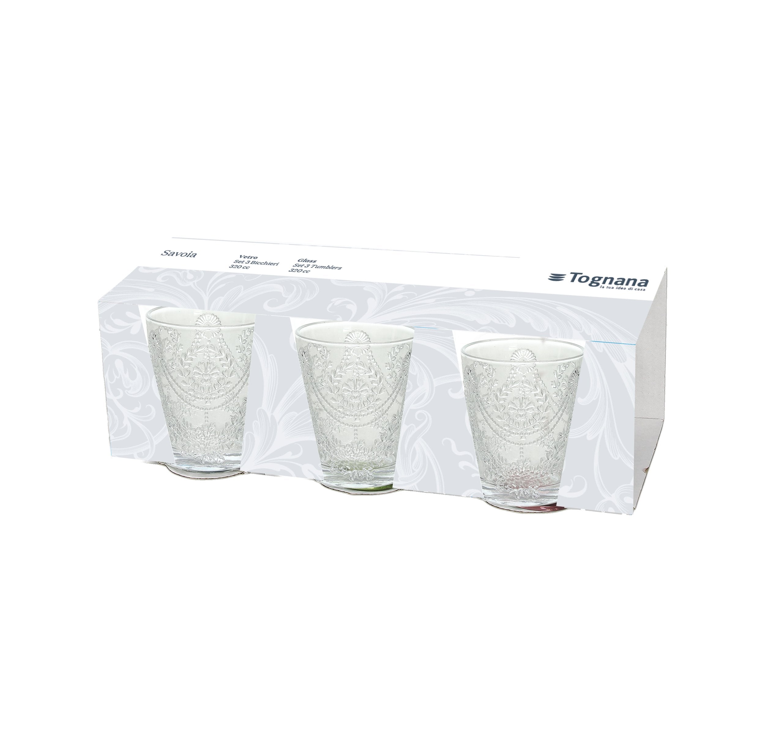 SET 3 VASOS SAVOIA