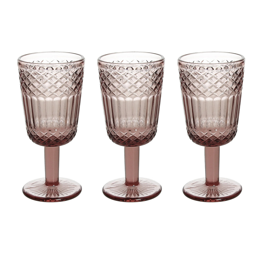 SET 3 COPAS CLAIRE MALVA ROSADO