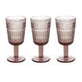 SET 3 COPAS CLAIRE MALVA ROSADO