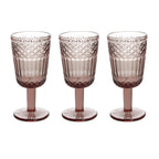 SET 3 COPAS CLAIRE MALVA ROSADO