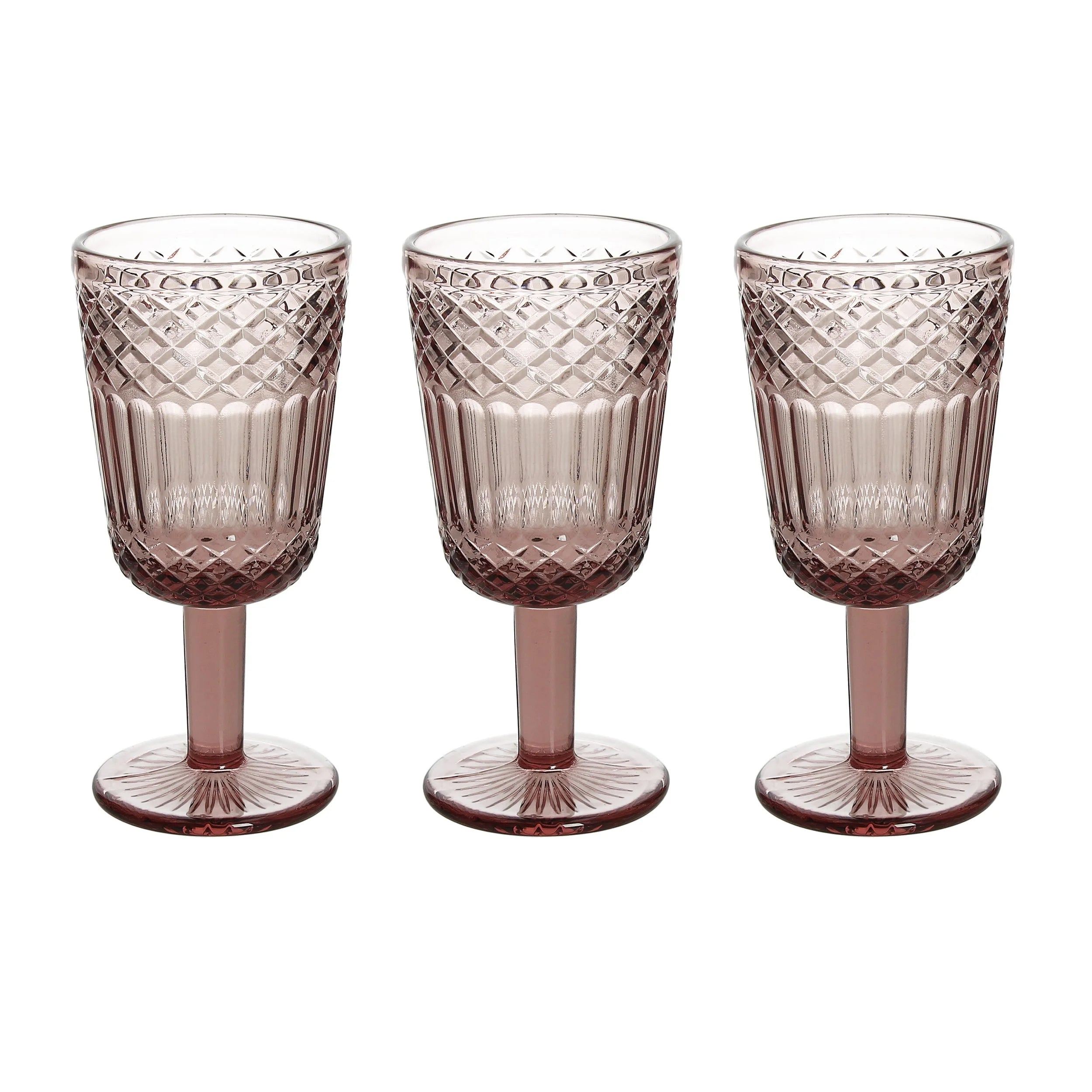 SET 3 COPAS CLAIRE MALVA ROSADO
