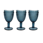 SET DE 3 COPAS DORICO AZUL
