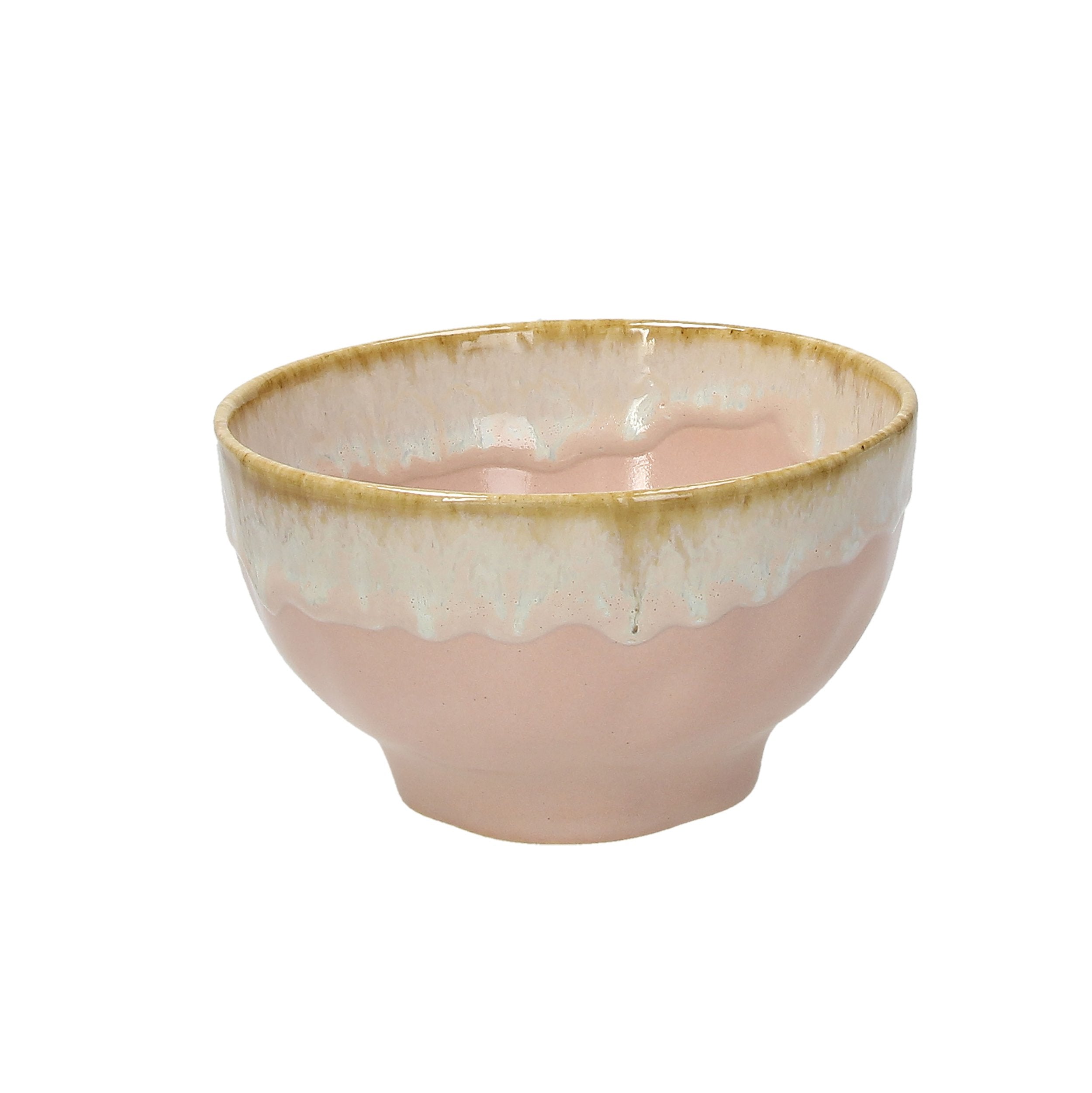 SET 6 BOLES ROSA REACTIVE GLAZE