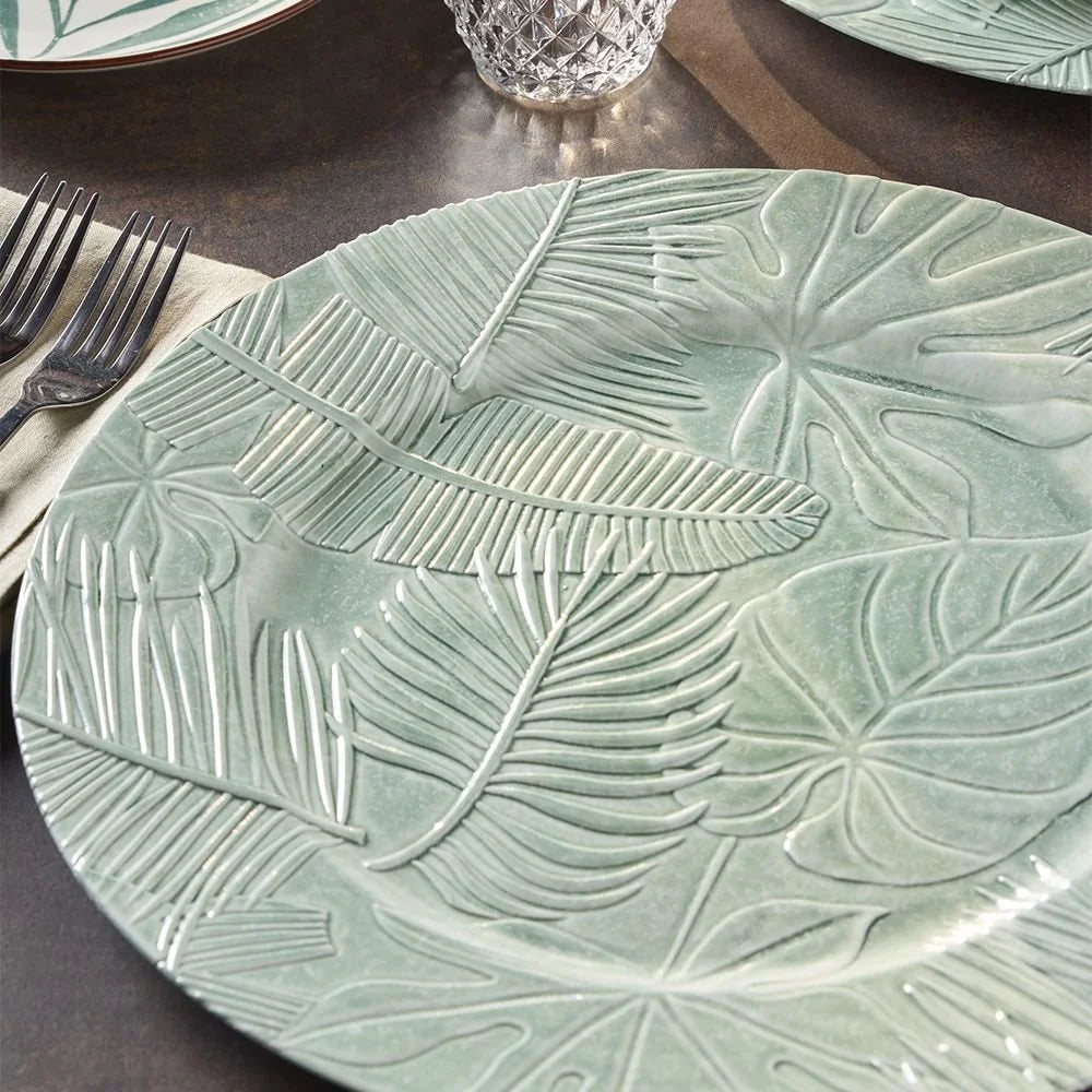 BAJO PLATO VERDE TROPICAL