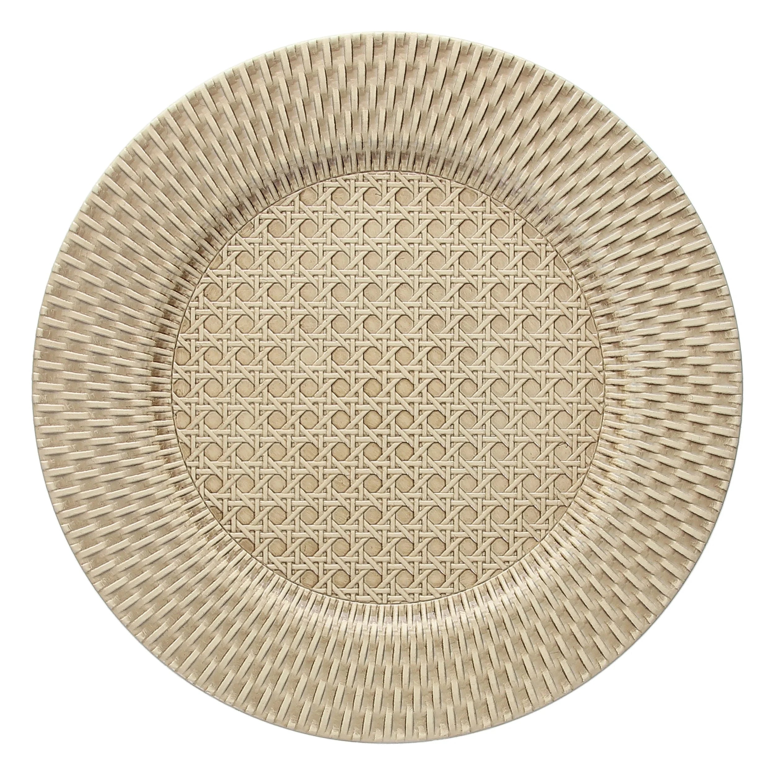 BAJO PLATO RATÁN