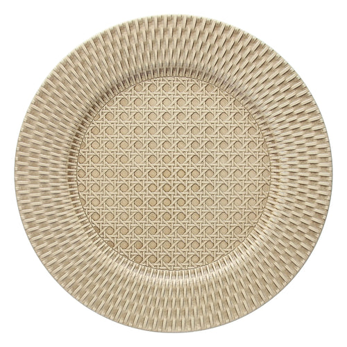 BAJO PLATO RATÁN